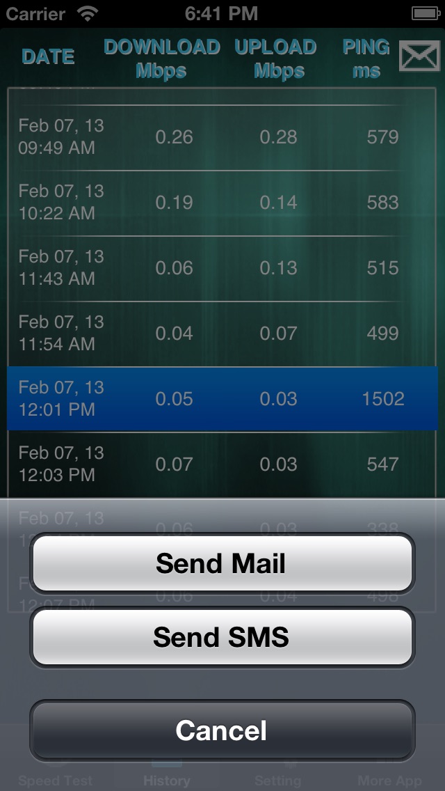 iphone speedtest app