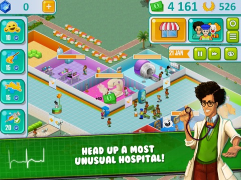 Hospital Manager – Build and manage a one-of-a-kind hospital для iPad