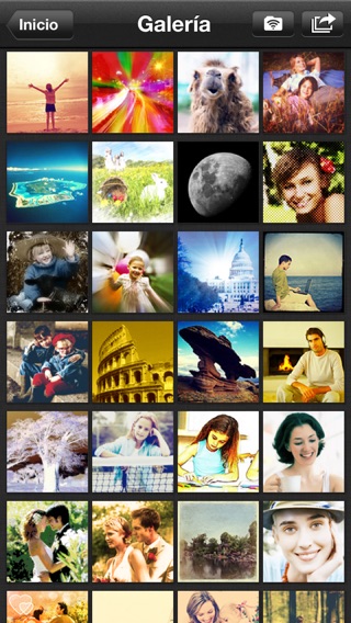 Captura de pantalla del iPhone 4