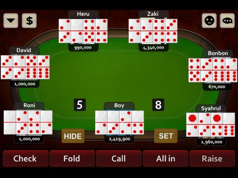 Afa domino poker online