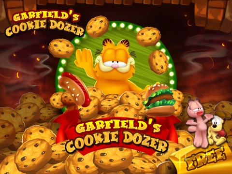 Garfield Cookie Dozer на iPad