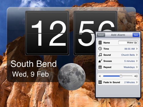 Captura de pantalla del iPad 3