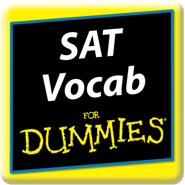 SAT Vocab Practice For Dummies on the App Store