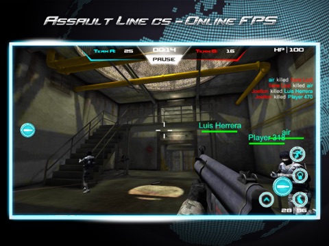 Assault Line CS - Online FPS для iPad