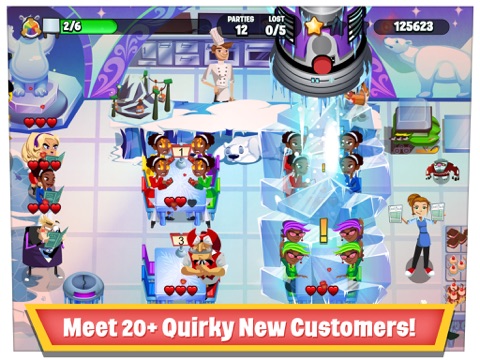Screenshots of Diner Dash for iPad