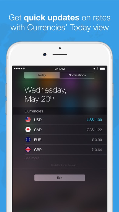 Currencies - The Smart Currency Converter 앱스토어 스크린샷