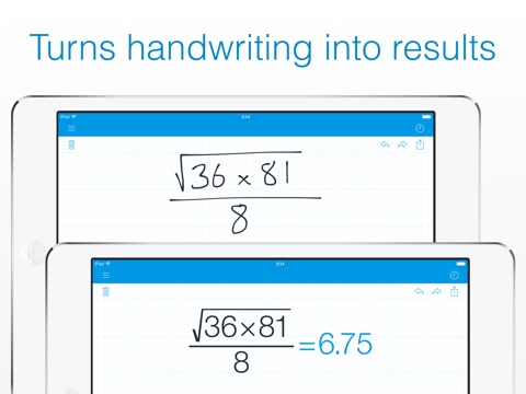 MyScript Calculator - Handwriting calculator Screenshot
