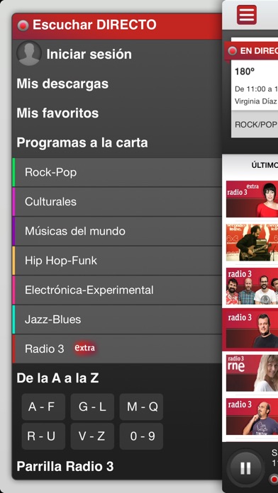 Captura de pantalla del iPhone 3