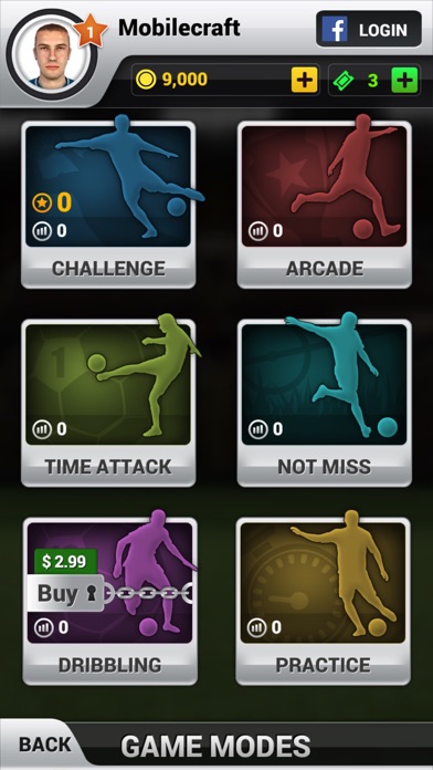 Screenshots of Flick Shoot 2 for iPhone