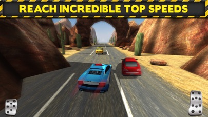 Screenshots of 3D Police Drag Racing Driving Simulator Game: Race The Real Turbo Chase for iPhone