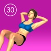 Женская Ab Crunch 30 дней вызов