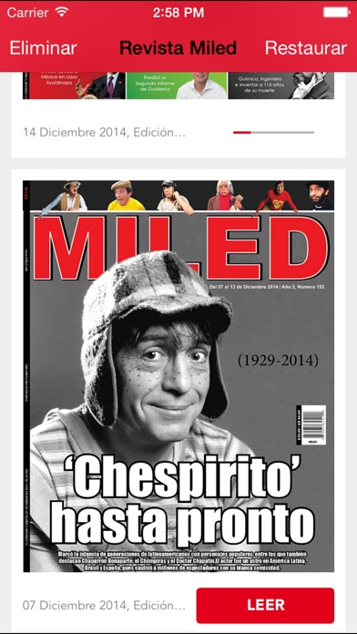 Revista Miled screenshot1