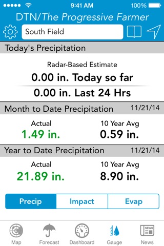 DTN: Ag Weather Tools screenshot