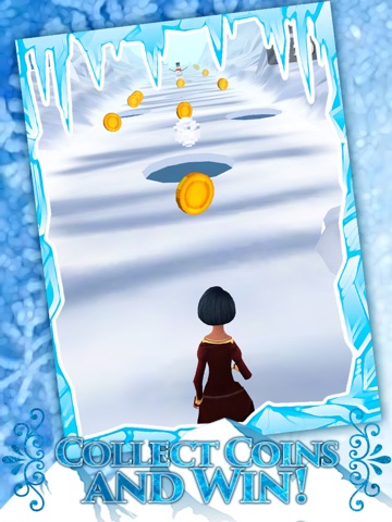 Screenshots of Frozen Princess Run 3D Infinite Runner Game For Girly Girls With New Fun Games FREE for iPad