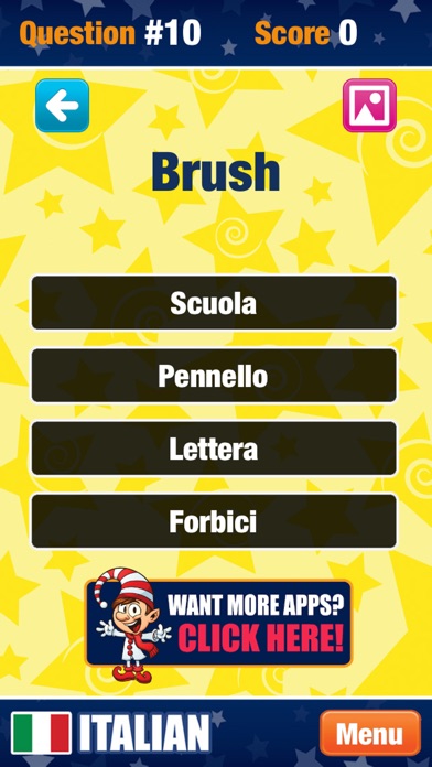 Learn Italian Words a... screenshot1