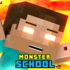 Monster School & Herobrine Skins For Minecraft PE minecraft school 