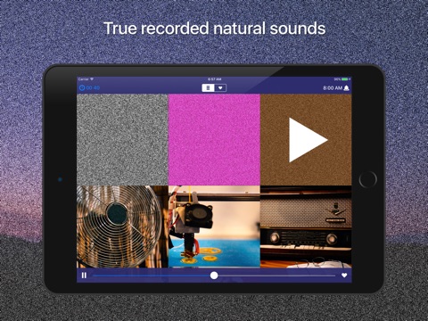 Скриншот из White Noise lite: sounds for sleep and relaxing