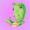 Dinosauro Ballando la Canzone Remix Adesivi