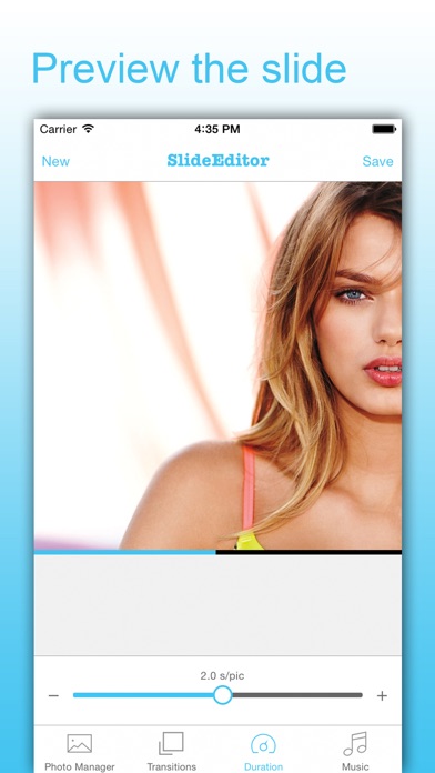 Screenshots of SlideShow Maker - Picture Video & Movie With Music for iPhone