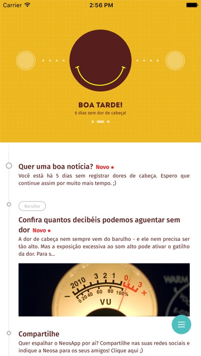 Captura de tela do iPhone 1