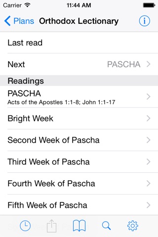 Eastern Orthodox Bible screenshot