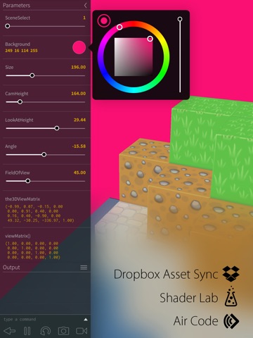 Captura de pantalla del iPad 2