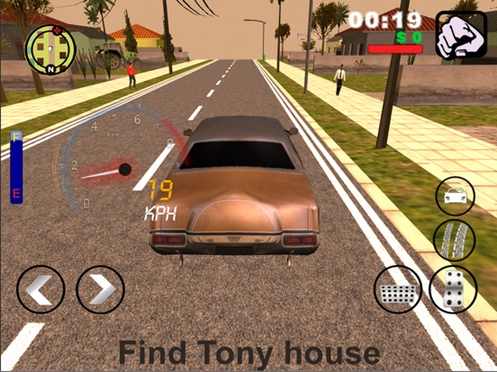 Vice, crime and auto in Andreas city для iPad