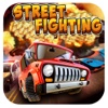 Car games: Street Fighting - Shooting games 2 player fighting games 