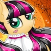 Little Monster Pony Girl Dress up Games clothing shoes and accessories 