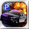 3D Police Car Parking Free - 停車場免費遊戲