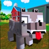 Blocky Dog: Farm Survival survival craft 