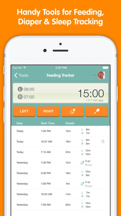 baby tracker app sleep vs nap