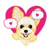 Funny Terrier Dog Animated Stickers