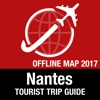 Nantes Tourist Guide + Offline Map nantes france map 