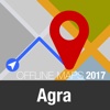 Agra Offline Map and Travel Trip Guide agra india map 