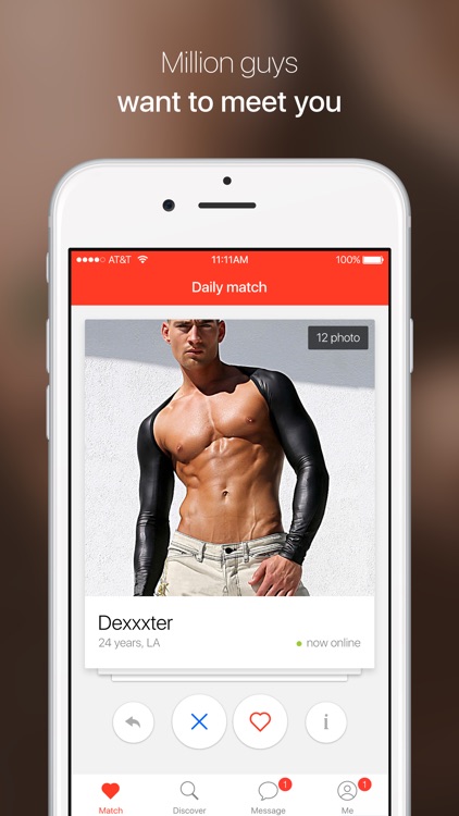 gay dating app on iphone