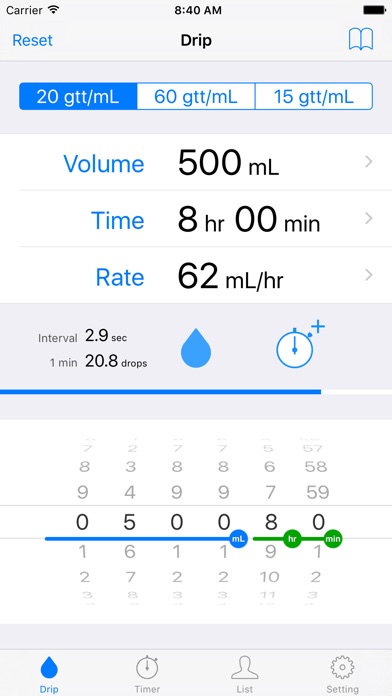 drip rate calculator drip rate calculator