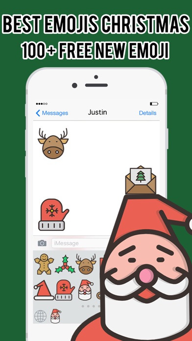 Christmas Emoji Stickers Happy New Year 2017 Pro App