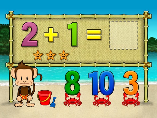 Monkey Math School Sunshine на iPad