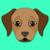 Animated Chocolate Labrador Stickers