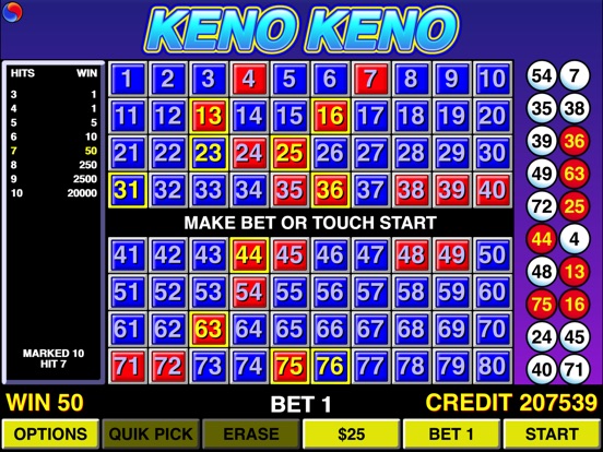 Keno notify