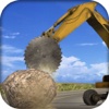 Heavy Excavator Machinery: Stone Cutting heavy machinery movers 