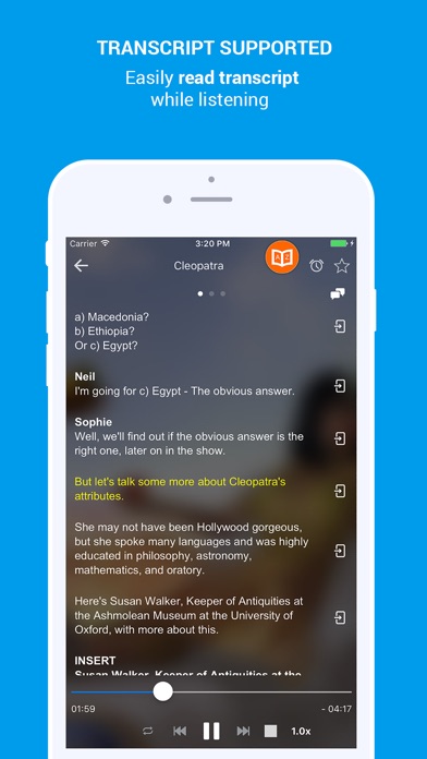 Screenshots of Learn English by Conversation for iPhone