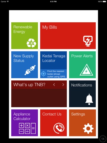 Screenshot of myTNB