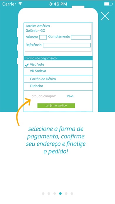 Captura de tela do iPhone 4