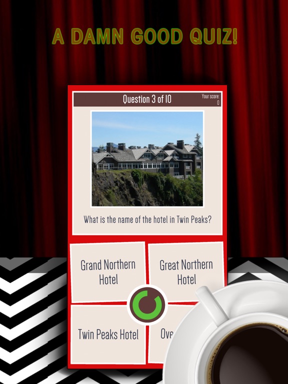 Let's Rock! - Fanmade Twin Peaks-Quiz (unofficial) на iPad