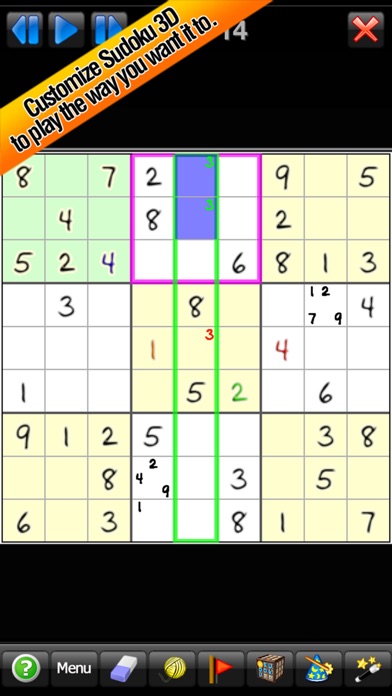 Sudoku 3D - Sudoku in... screenshot1