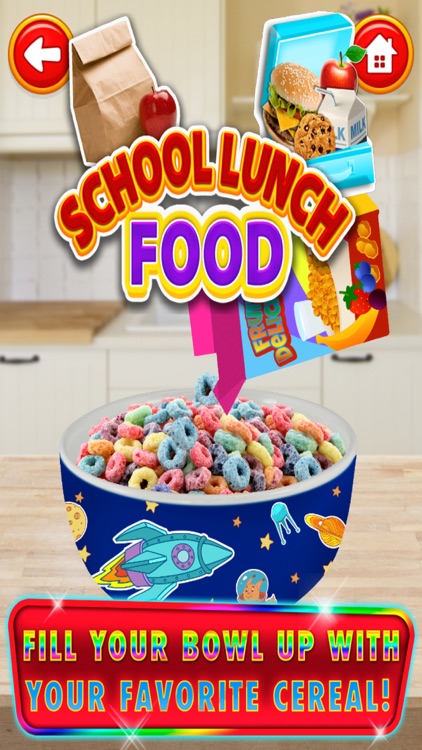 School Lunch Food Meal Maker by Brainfull, LLC