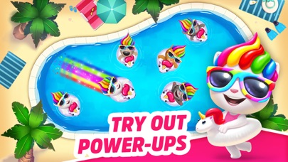 Screenshots of Talking Tom Pool for iPhone