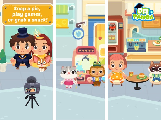 Screenshots of Dr. Panda Town: Mall for iPad